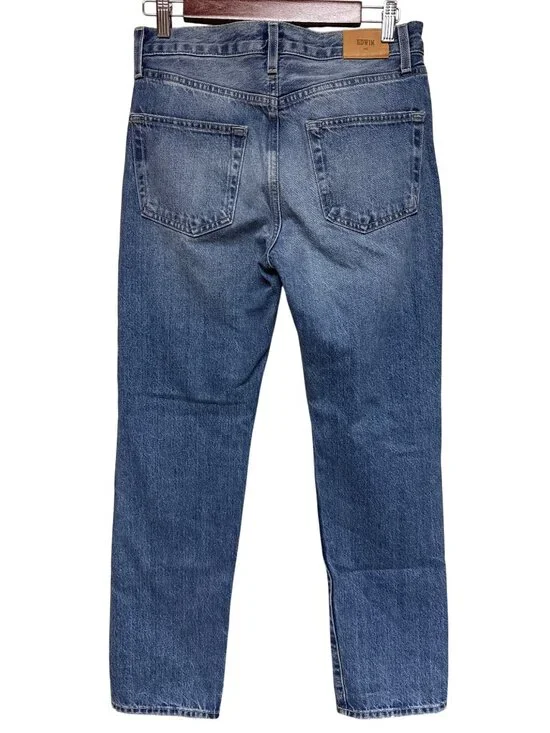 Edwin Tash Jeans Symbol Button Fly Relaxed Distressed Size 25 Women's Cotton - Picture 4 of 10